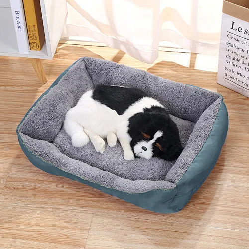 Hot sale wholesale washable PP cotton canvas luxury large cat pet dog beds easy clean
