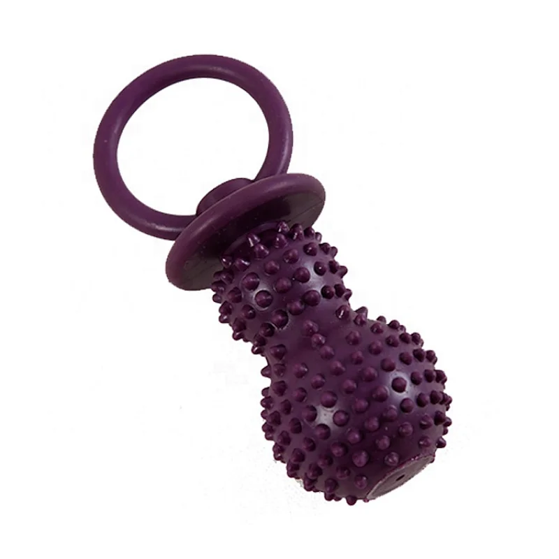 Dog Chew Toy Soft TPR Cute Color Solid  Interactive Pet Toy For Puppy