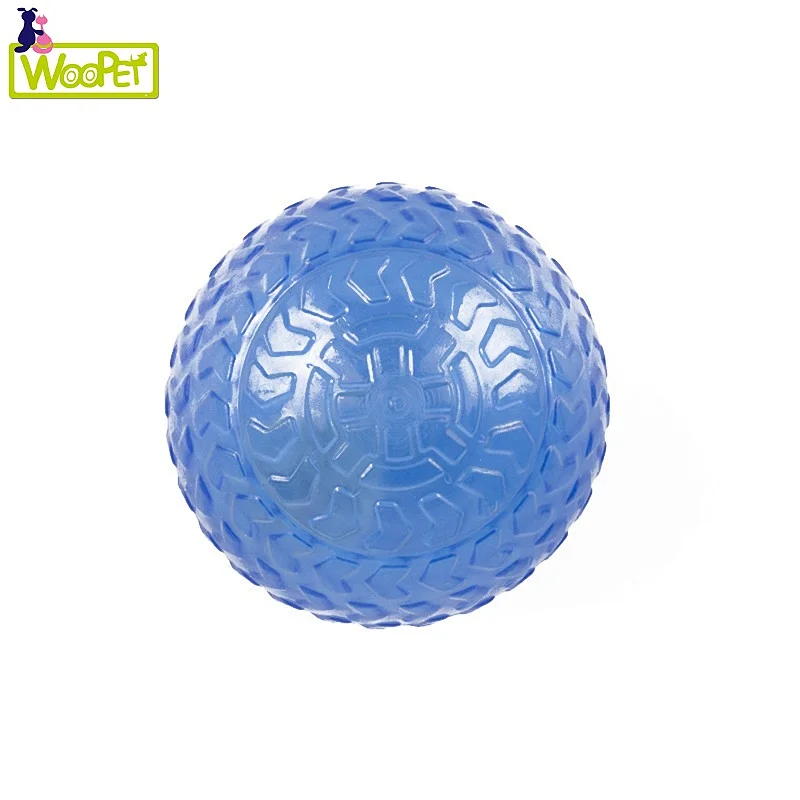 TPR Pet Dog Ball Chew Toy Football Dog Toy Floating Ball