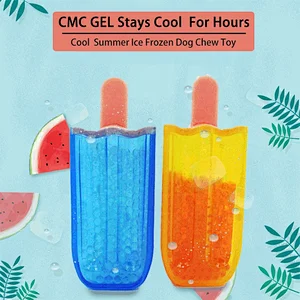 Factory Direct Cold Summer Ice Frozen Dog Chew Toy Pet Cooling Dog Chew Toy Ice-cream Stick  Toy Enjoy the cool summer