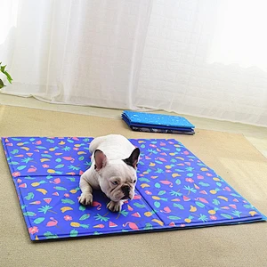 Hot sale portable silicone pet cooling play travel gel mat dog carrier