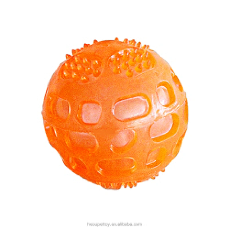 Squeaky Ball Dog Toys Funny Teeth Cleaning Toys Ball Toy 7.3cm
