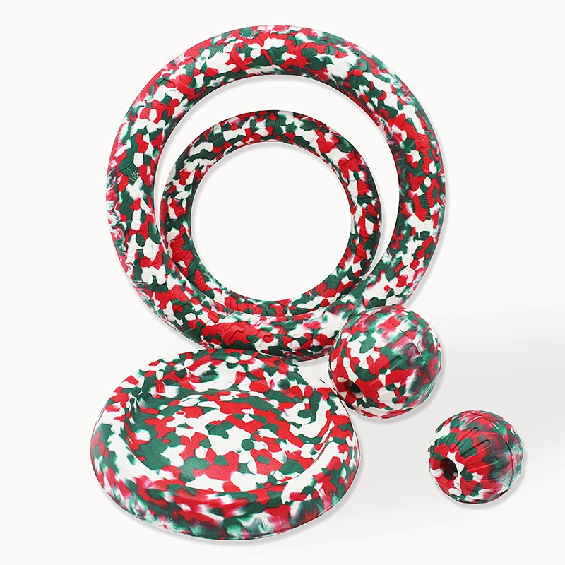Custom Throwing Dog Eva Flying Golf Disc Ufo Ball Ring Toys Set Manufacturers