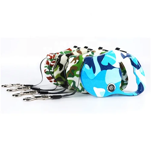 5M Long Dog Walking ABS Pet Automatic Traction Lead Rope Telescopic Tractor