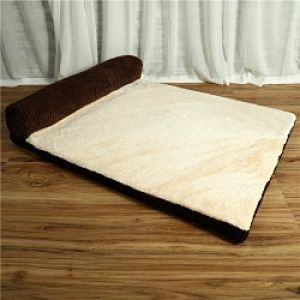 High quality fluffy washable pet sofa dog beds luxury pet dog beds funny shape