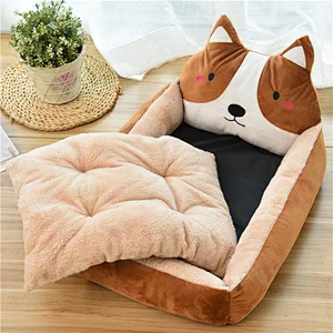 Hot sale PP cotton velveteen dog vip pet mat beds cat luxury