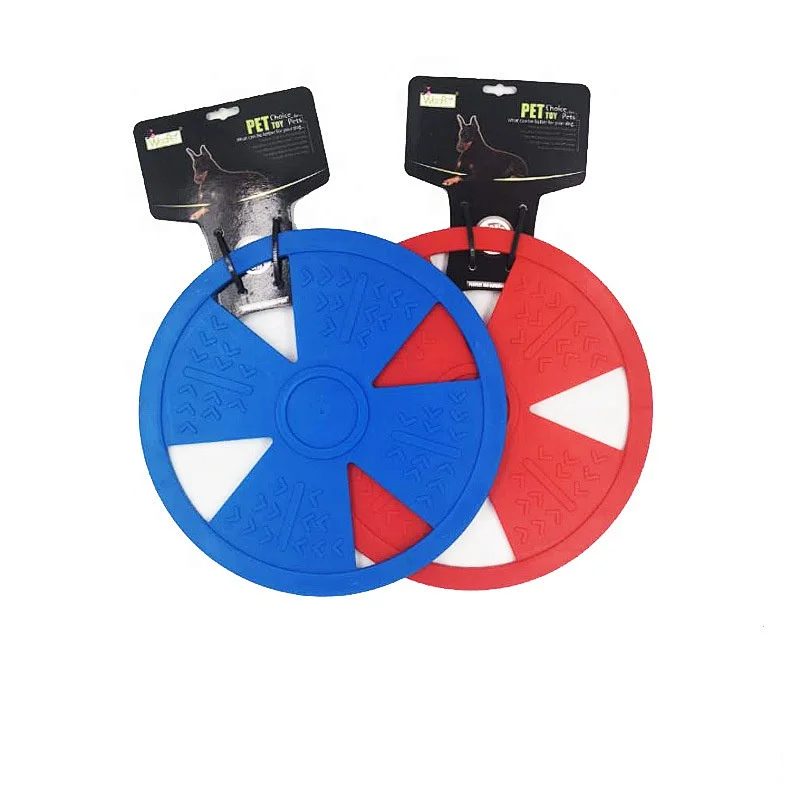 Custom Dog Game Flying Discs Ring Resistant Chew Toy Disk For Outdoor Sports