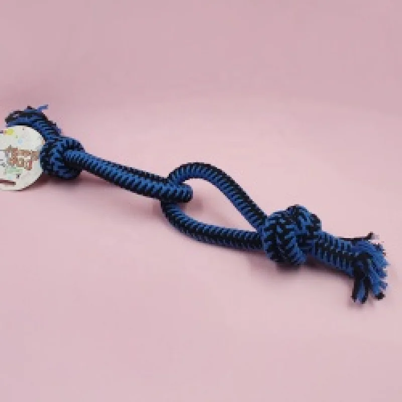 Interactive Training Cotton  Rope Tug of War Buddy Dog Chew Toy Your Proprietary  Goods  on Amazon
