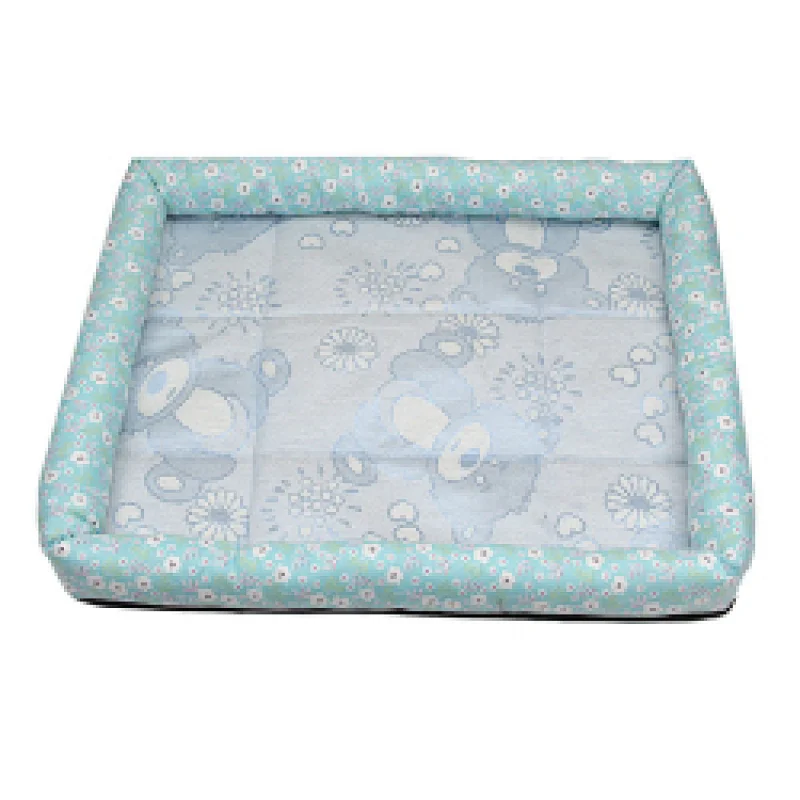Amazon hot sale non slip soft pet mat pulvinis dog cooling sleep bed mat summer