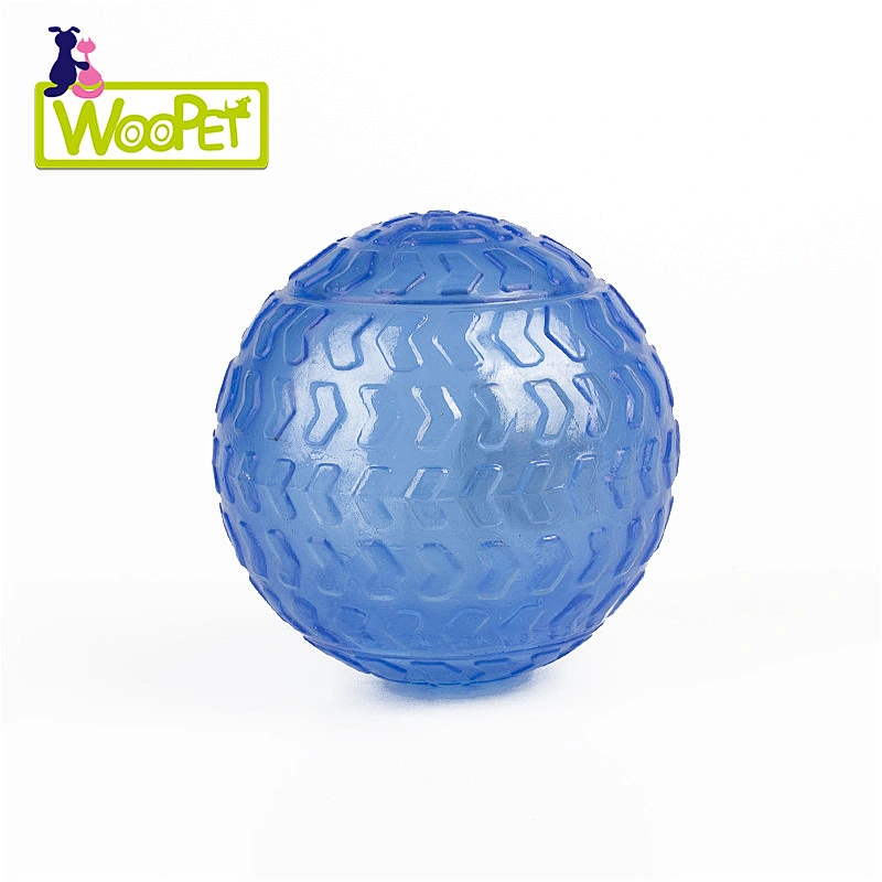 TPR Pet Dog Ball Chew Toy Football Dog Toy Floating Ball