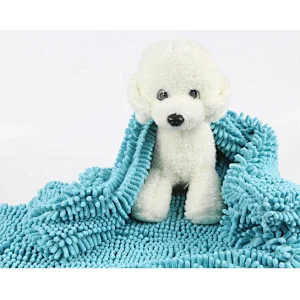Ultra Absorbent Quick Dry Pet Bath Towels for Small Medium  Dogs and Cats  Microfiber Chenille Dog Towel