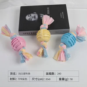 New Arrival TPR Durable Small Dog Chewing Toys For Aggressive Chewers