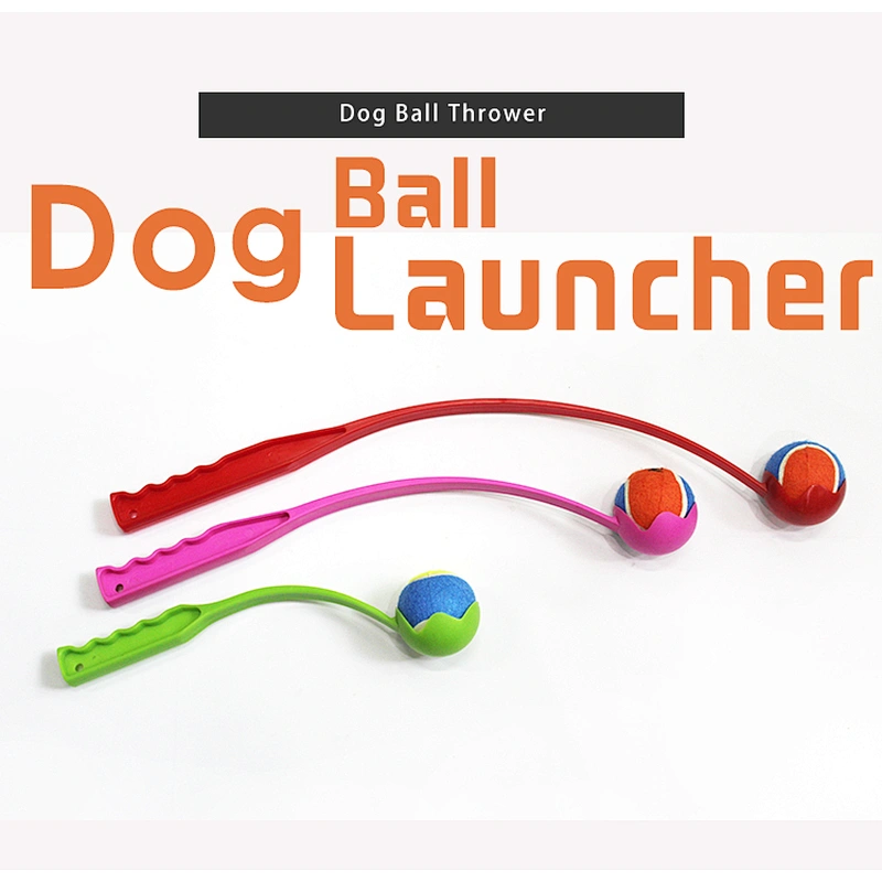 Dog Toy Ball Thrower Training Ball Launcher 36cm 50cm 65cm For Ball Size 6.3 to 6.5cm