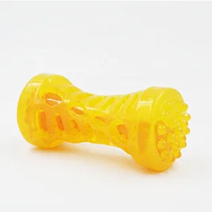 Factory Direct Dog Squeak Chew Toy Toothbrush  Coolable Squeaky Ball Teeth Cleaning Dogs Teether Cooling Summer Chew Toys