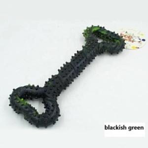 Interactive Multi Color Dog Chew Toy Bone Shaped For Aggressive Chewer Dog Toys 2021