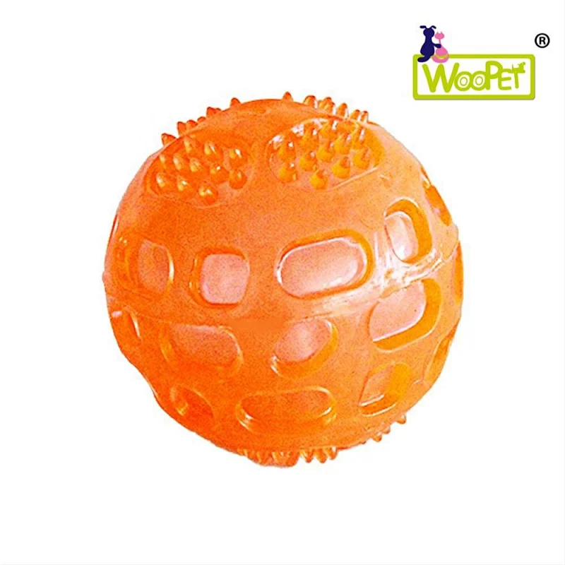 squeaky ball rubber dog toys  funny teeth cleaning toys ball toy