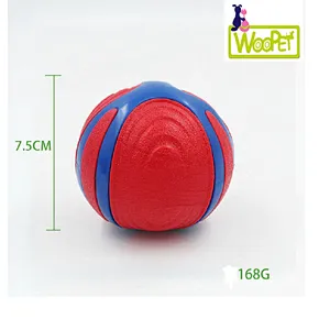 durable rubber floating ball chew  toys for large dog from dog toys manufacturers Shaoxing