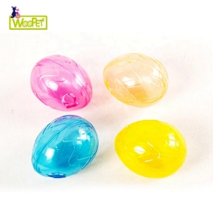 IQ Treat  Dog Toy  Leakage Food Feeder Slow Eat Chew Toy Egg Shape In Cute Color