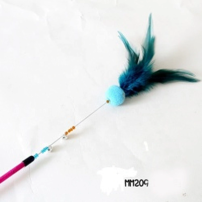Teaser Stick Feather Teasing Cats