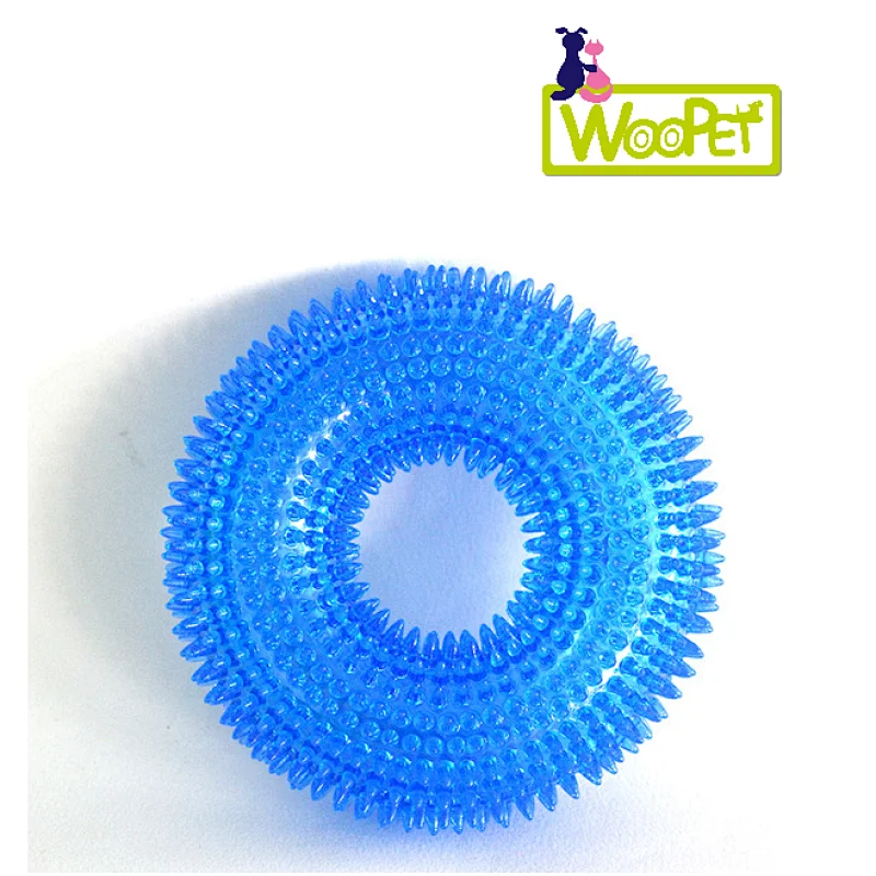 Hot Sale Eco Friendly Tough Dog Toys Pet Indestructible Chewing Molar Bite Ball Vent RingToys Dogs