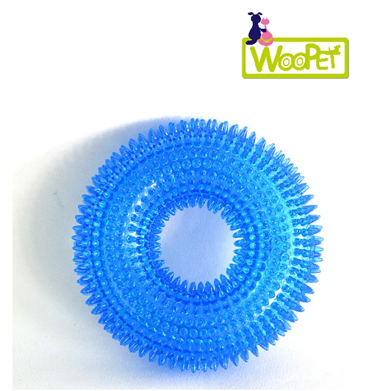 Hot Sale Eco Friendly Tough Dog Toys Pet Indestructible Chewing Molar Bite Ball Vent RingToys Dogs
