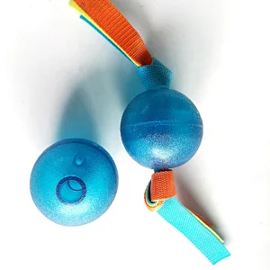 Factory Direct Interactive Training Rope Toss and Fetch Squeaky Dog Chew Toy
