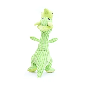 Plush Pet Toy Plush Squeaky Chew Biting Noise  Dinosaurs  Dog Toy