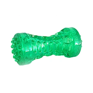 TPR Pet Products Squeak Chew Barbell Dog Toy Wholesale