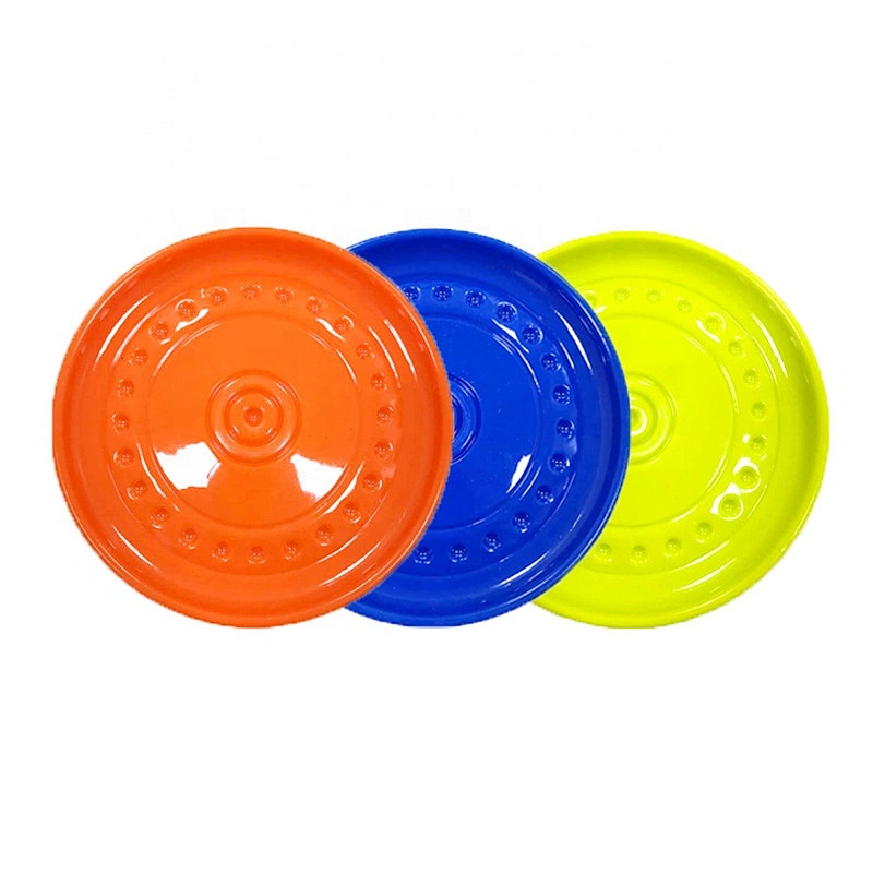 Pet Training Soft Frisbeed Transparent Flying Disc Fetch Silicone Fun Dog Soft Toy