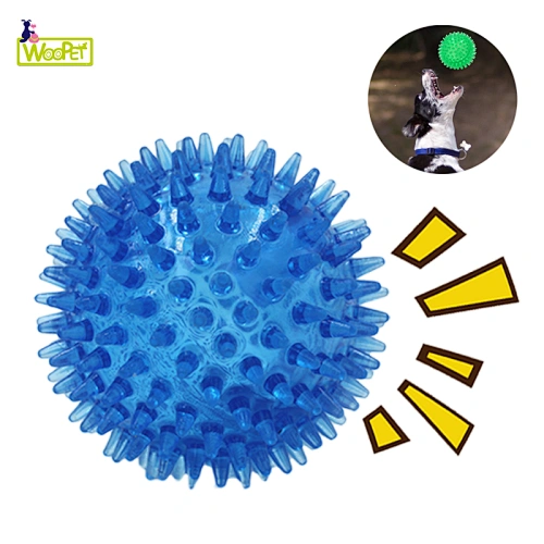 New Arrivals Wholesale Hot Selling Tough Unique Toothbrush Pet Dog TPR Dental Fidget Chew Toys Ball For Puppy