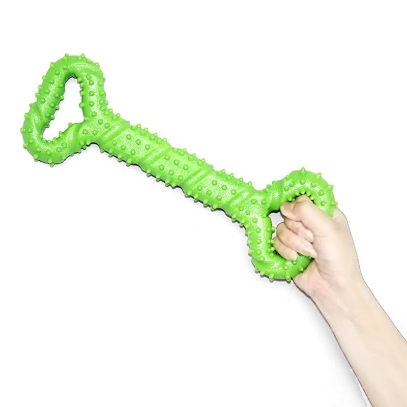 Interactive TPR Chew Toys Bone Shaped For Aggressive Chewers  From Dog Toys Manufacturers
