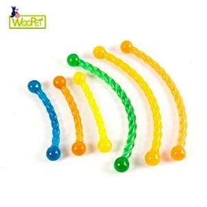 Dog Chew Toy Interactive Teeth Stick Food Grade TPR Material Teeth Cleaning For Aggressive Chewer