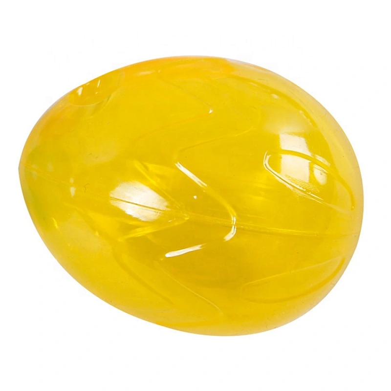 IQ Treat  Dog Toy  Leakage Food Feeder Slow Eat Chew Toy Egg Shape In Cute Color