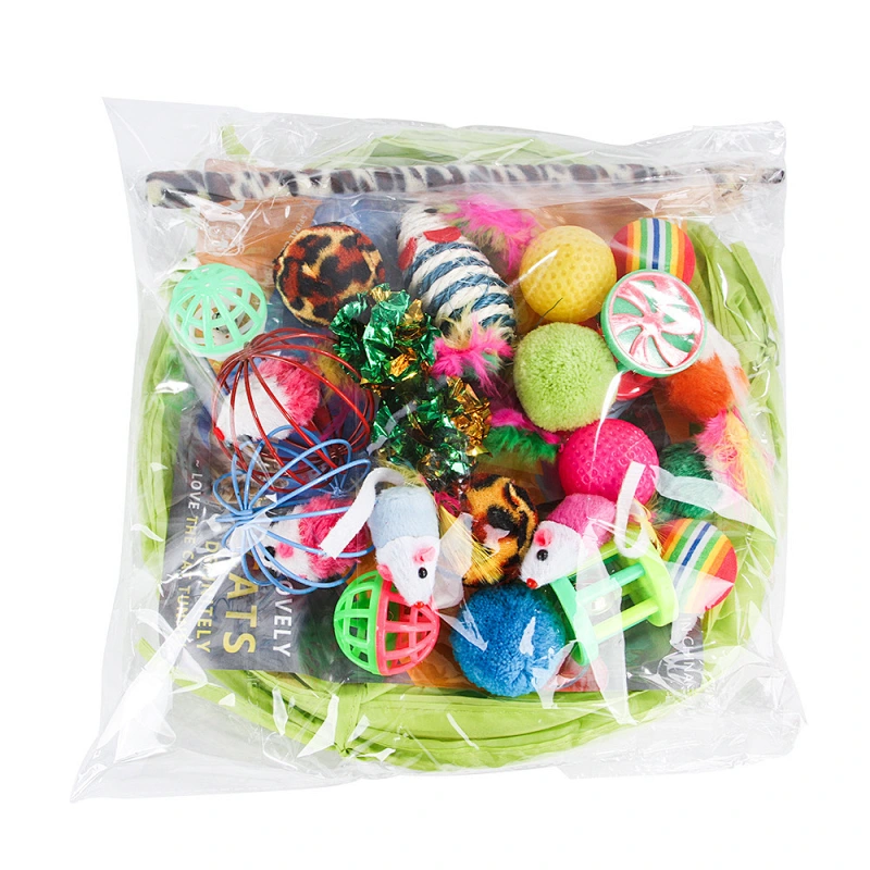 The Mouse House Flippity Fish Interactive Motorised Soft Cat Toy Set Big Hugging Plush