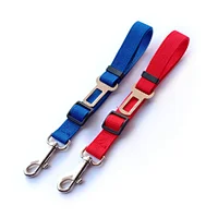 Wholesale Custom Adjustable Dog Seat Belt Comfortable Pet Car Seat Belt for Dog Leash