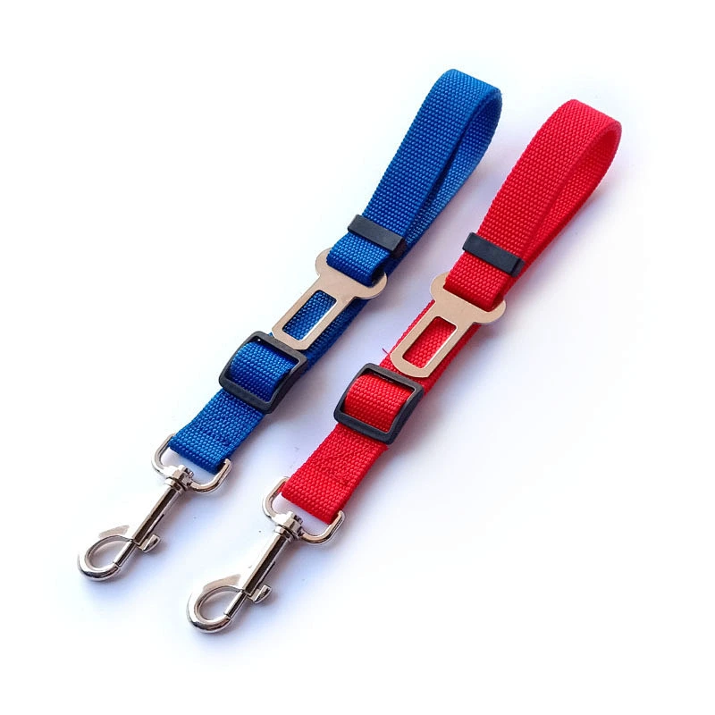Wholesale Custom Adjustable Dog Seat Belt Comfortable Pet Car Seat Belt for Dog Leash