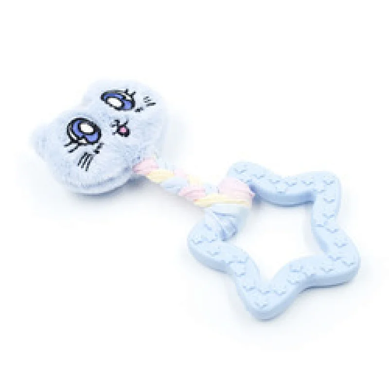 Low MOQ TPR Ball Dog Chew Toys Set Cotton Ropes Durable Teething Training Interactive Puppy Toys