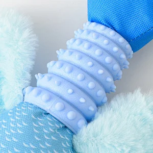 Wholesale dog squeaky plush toys interactive dog toys bite resistant for pet