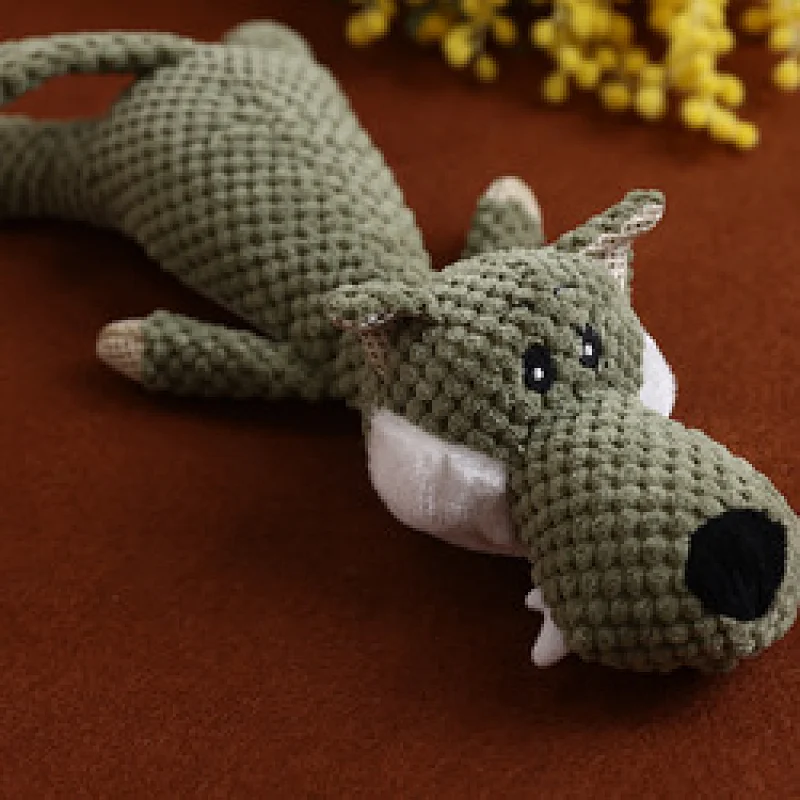 Dog vocal toys interactive plush toys spot wholesale puppy puppies molar teeth bite-resistant pet supplies
