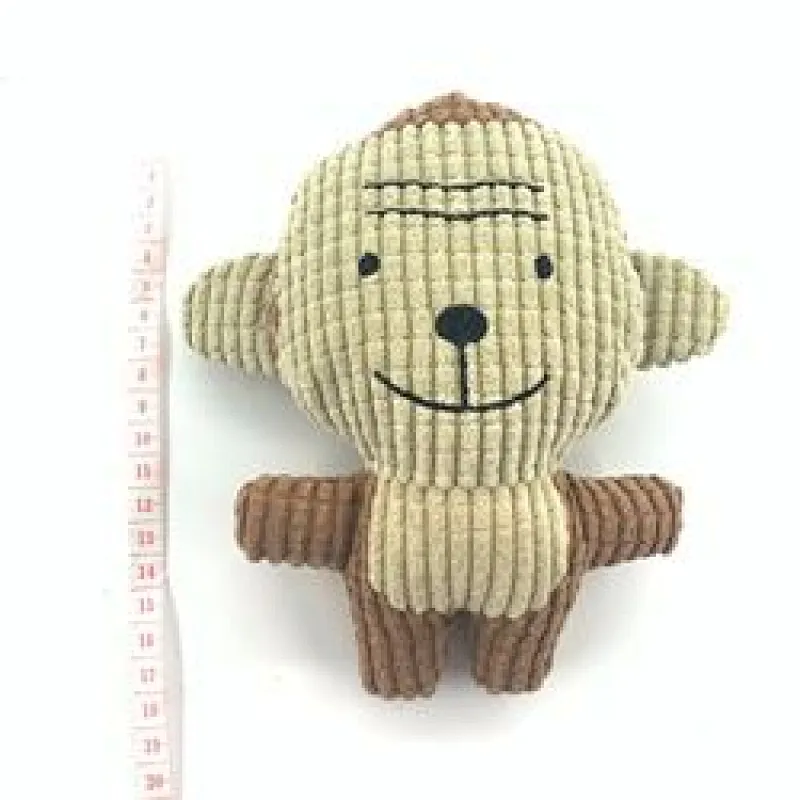 2022 Best Selling Animal Shape Toys Indestructible Chew Toys Pet Plush Chew Plush Toys