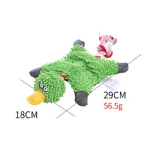 2022 Hot Sale Three Color Cotton Rope Duck Creative Sound Toy Dog Cleaning Teeth Toy