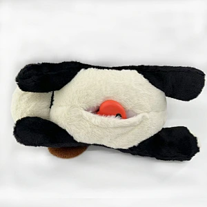 Customized Puppy Toy with Heartbeat Dog Training Toy for Separation Anxiety Claming Behavioral aid plush lying beat heart puppy