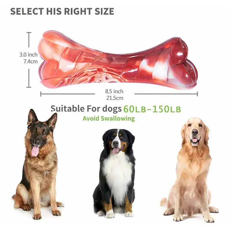 Amazon source factory direct sales grind hard chew nylon indestructible dog toys