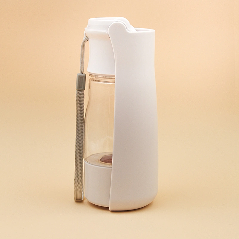 Dog Water Bottle Foldable Dog Water Dispenser for Walking Dog Waste Bag Portable collapsible Pet Water Bottle for Travel