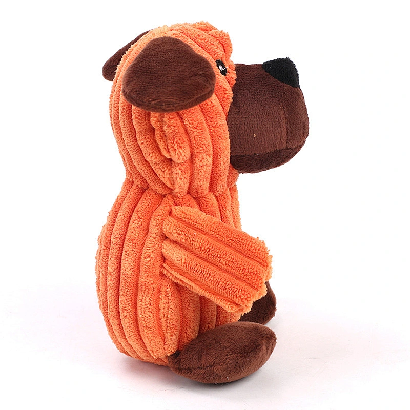 High Quality Fancy Animal Rabbit Pig Elephant Pet Squeaky Toys Dog Toy Plush Chew Toy