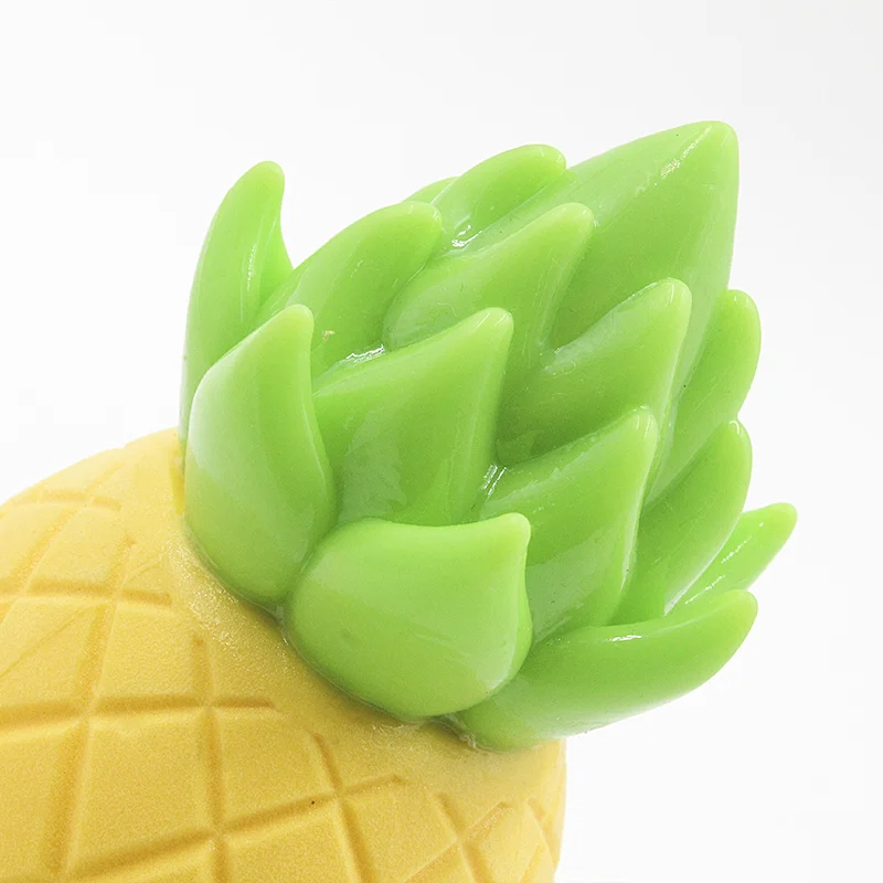 TPR pineapple Shape Chew Toys