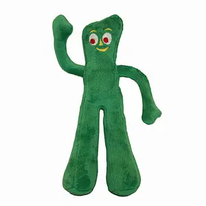 Plush Filled Dog Toy, Green