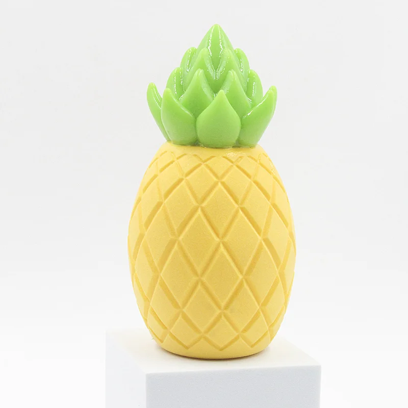 TPR pineapple Shape Chew Toys