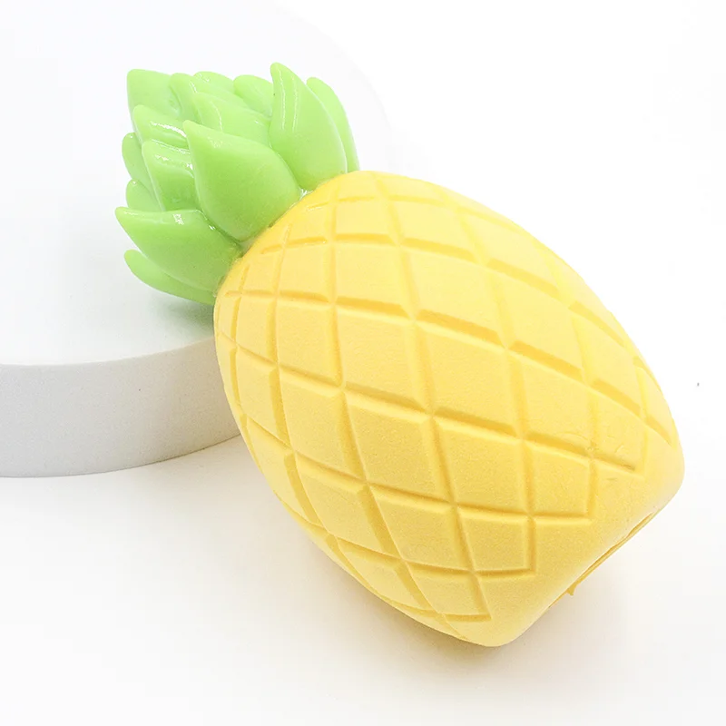 TPR pineapple Shape Chew Toys