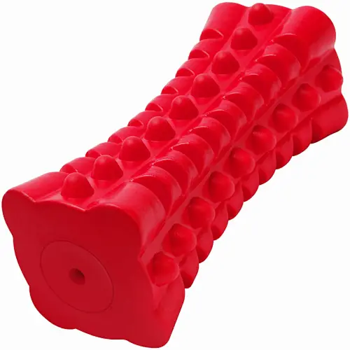 Dog Squeaky Toys Almost Indestructible Tough Durable Dog Toys Dog chew Toys for Large Dogs Aggressive chewers Stick Toys Puppy Chew Toys with Non-Toxic Natural Rubber